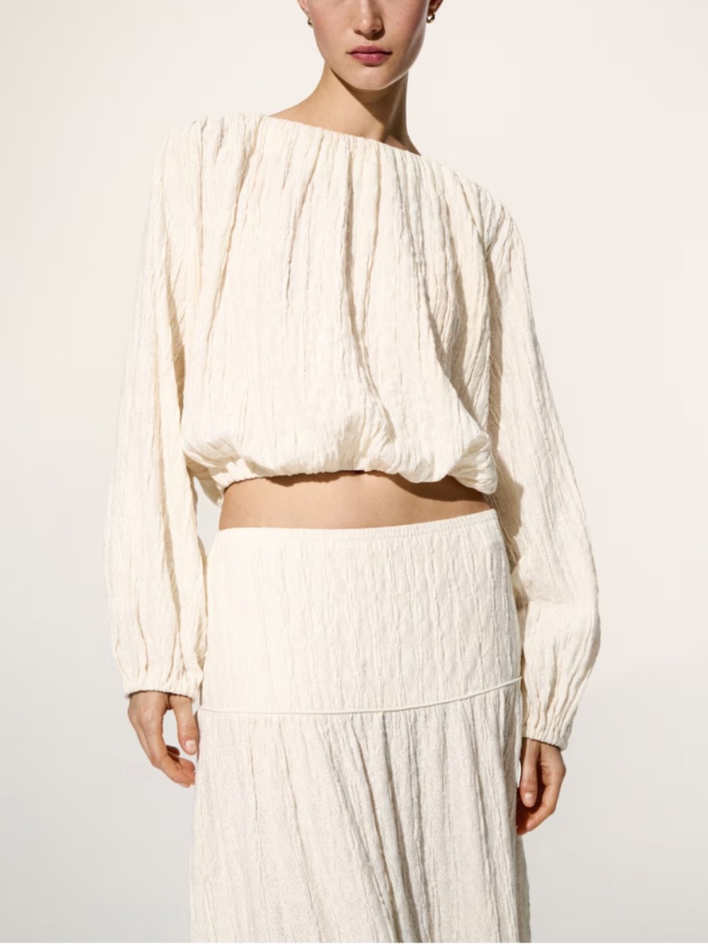 H&M Balloon Sleeve Top